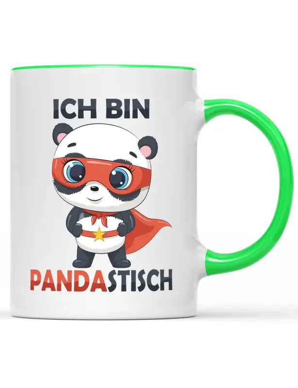 
                      
                        Ich bin PANDASTISCH Tee & Kaffeetasse - Hellgrün
                      
                    