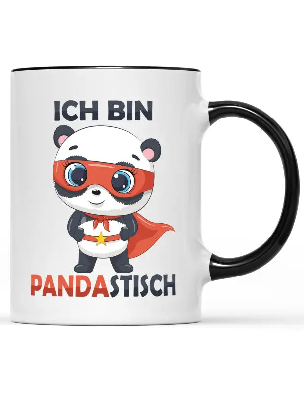 
                      
                        Ich bin PANDASTISCH Tee & Kaffeetasse - Schwarz
                      
                    