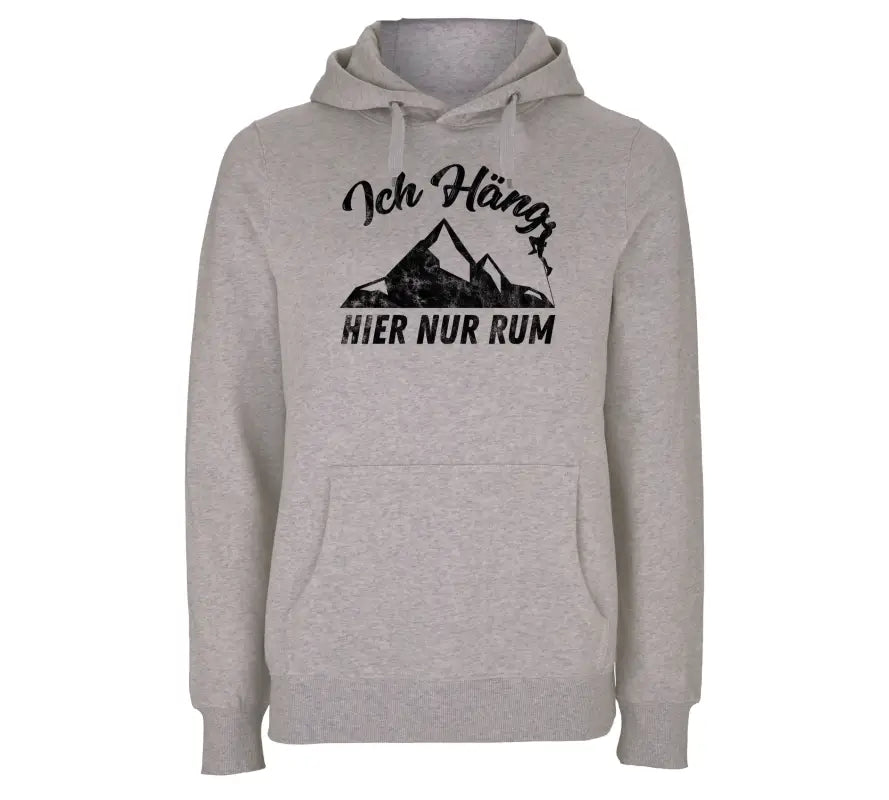 
                      
                        Ich häng hier nur rum Hoodie Unisex - XS / Grau
                      
                    