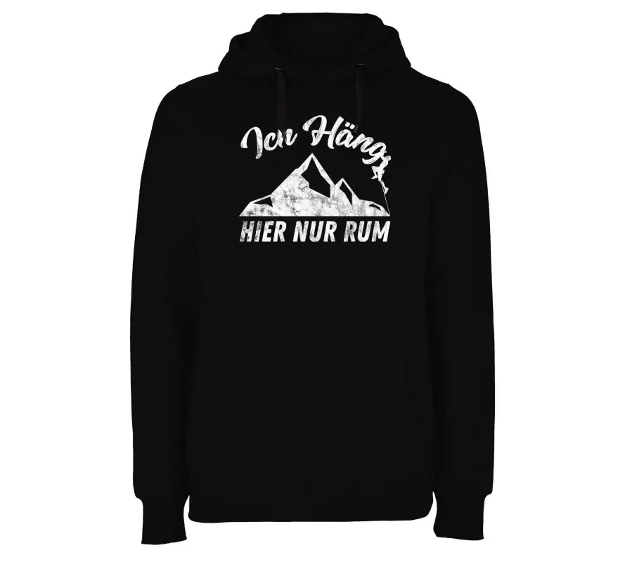 
                      
                        Ich häng hier nur rum Hoodie Unisex - XS / Schwarz
                      
                    