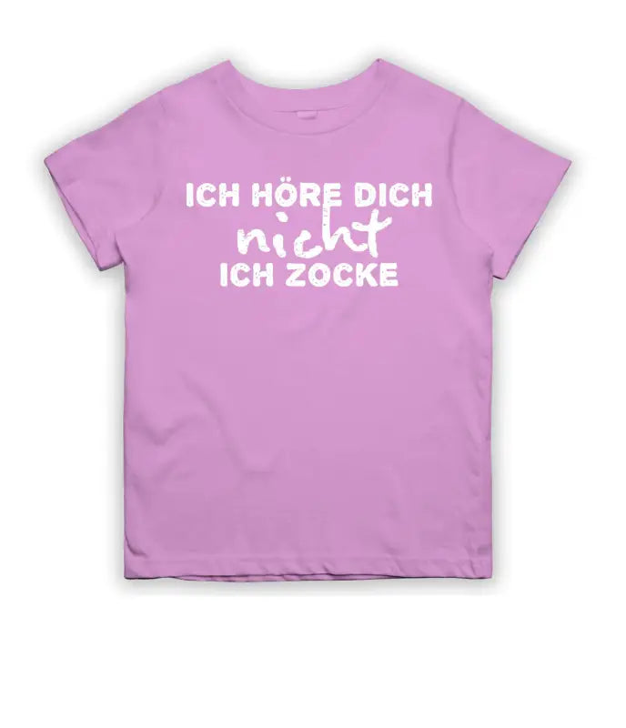 
                      
                        Ich höre dich nicht zocke T - Shirt Kinder - 104 - 110 / Light Pink
                      
                    