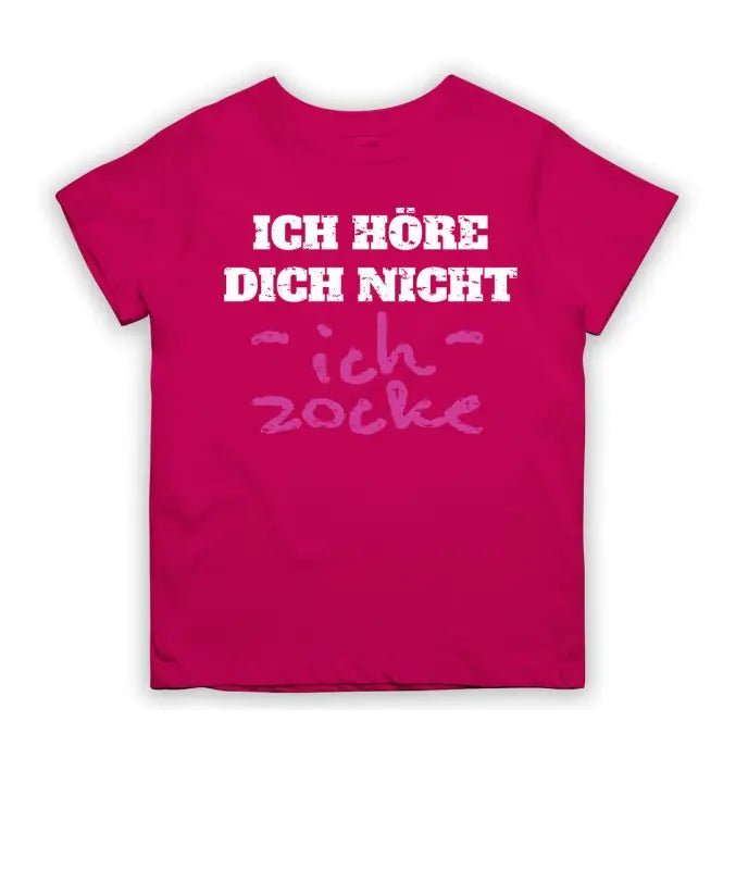 Ich höre dich nicht ich zocke T-Shirt Kinder - tshirtladen - 