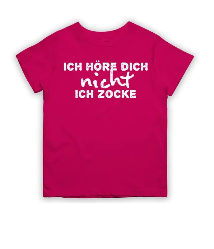 Ich höre dich nicht ich zocke T-Shirt Kinder - tshirtladen - 