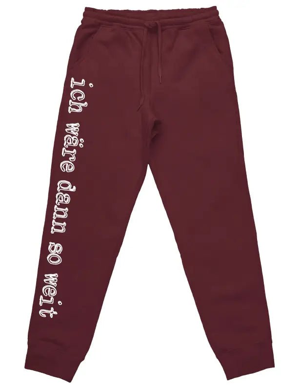 Ich wäre dann so weit Jogginghose mit lustigem Spruch - tshirtladen - 