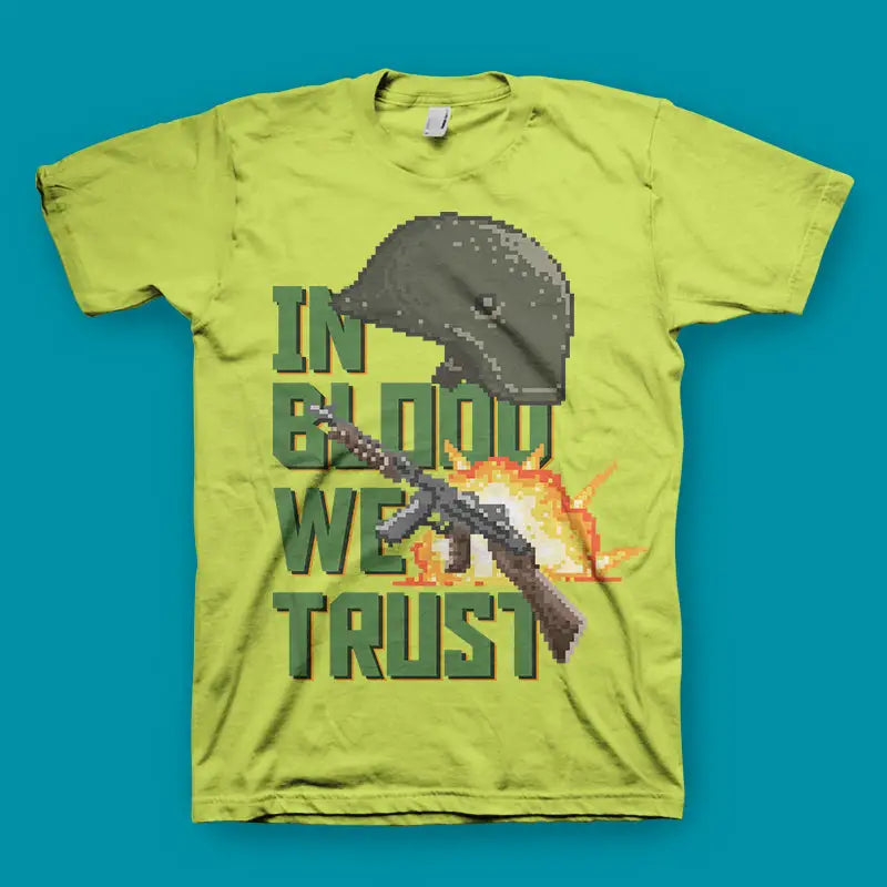 In Blood we trust Herren T - Shirt Unisex - XS