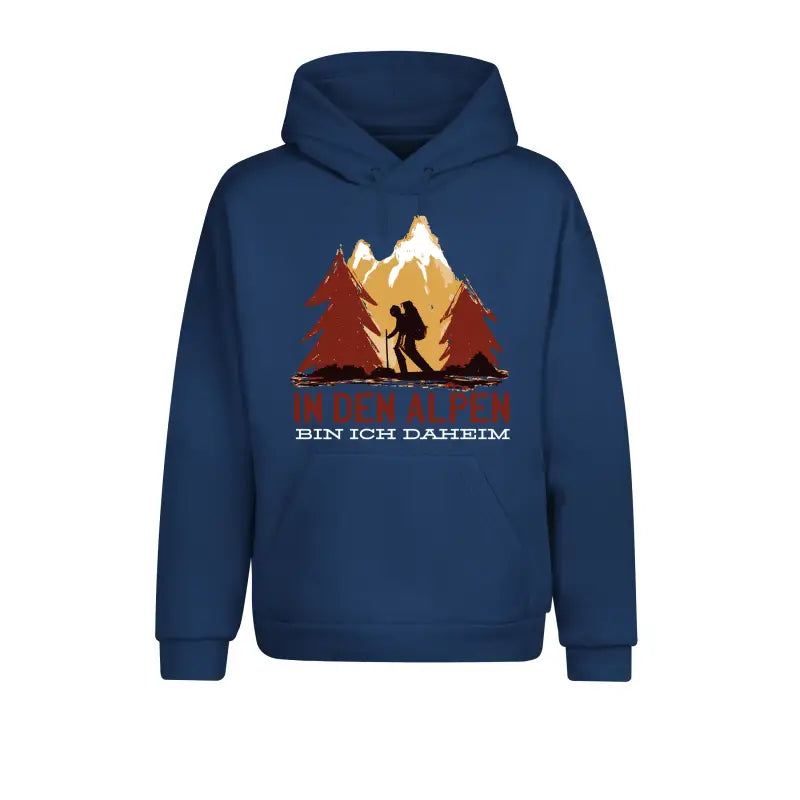 
                      
                        In den Alpen bin ich daheim Outdoor & Wandern Hoodie Unisex - XS / Ink
                      
                    