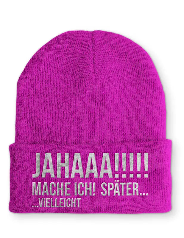 
                      
                        JAHAAA! Mache ich! Später.. Vielleicht Beanie perfekt für die kalte Jahreszeit - Pink
                      
                    