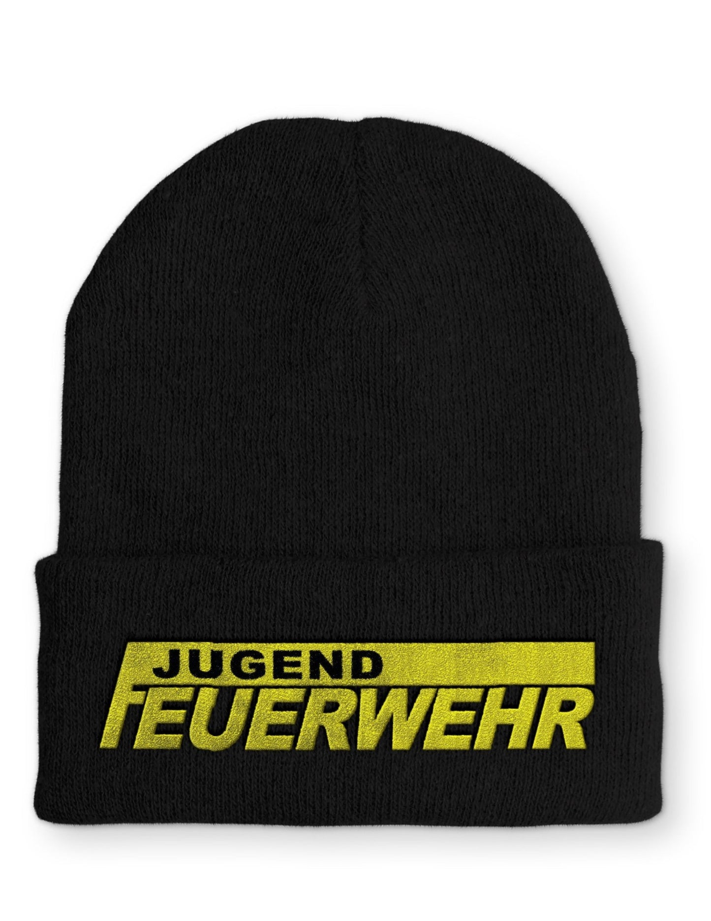 Jugendfeuerwehr Keller Beanie Mütze mit Spruch - tshirtladen - Mütze
