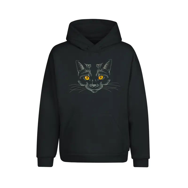 Katzenmotiv Tiermotiv Hoodie Unisex - XS / Dunkelgrau