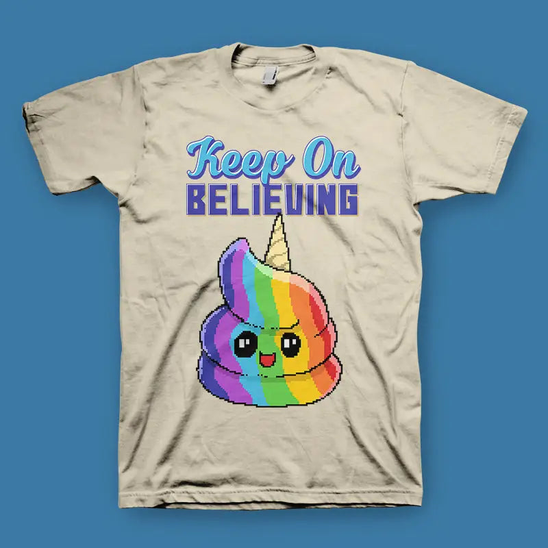 Keep On Believing Herren T - Shirt Unisex - XS