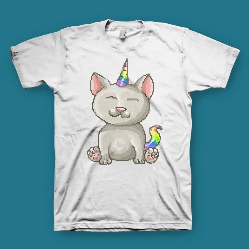 Kitty Corn Herren T-Shirt Unisex - tshirtladen - 