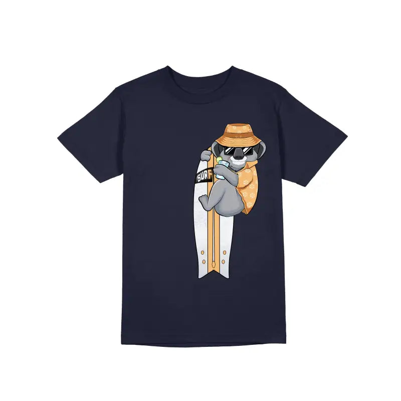 Koala Surf Herren Unisex T - Shirt - S / Navy