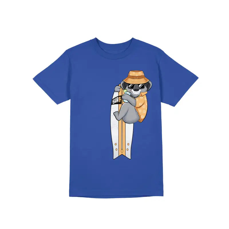 Koala Surf Herren Unisex T - Shirt - S / Royal