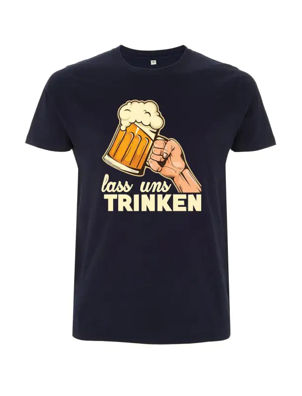 Krug lass uns trinken Herren T - Shirt - S / Navy