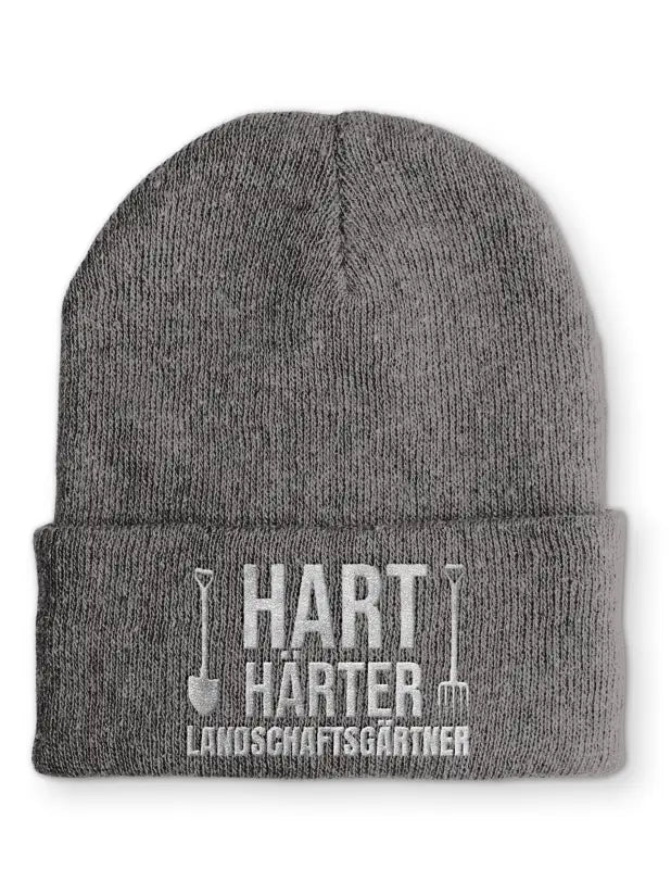 
                      
                        Landschaftsgärtner Statement Beanie Mütze mit Spruch - Grey
                      
                    