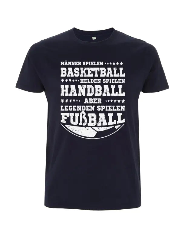 Legenden spielen Fußball Herren T - Shirt - S / Navy