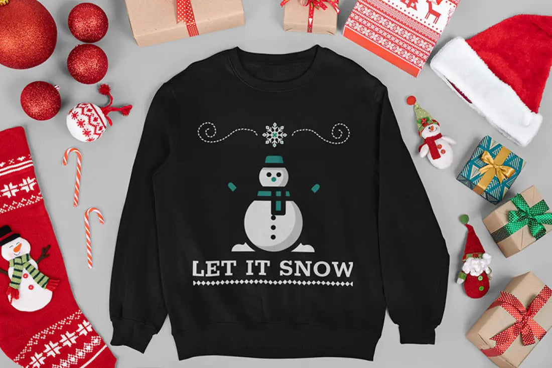 let it snow Ugly Christmassweater - XS