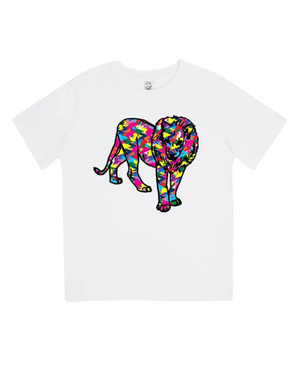 Löwe Kinder T - Shirt - 92 98