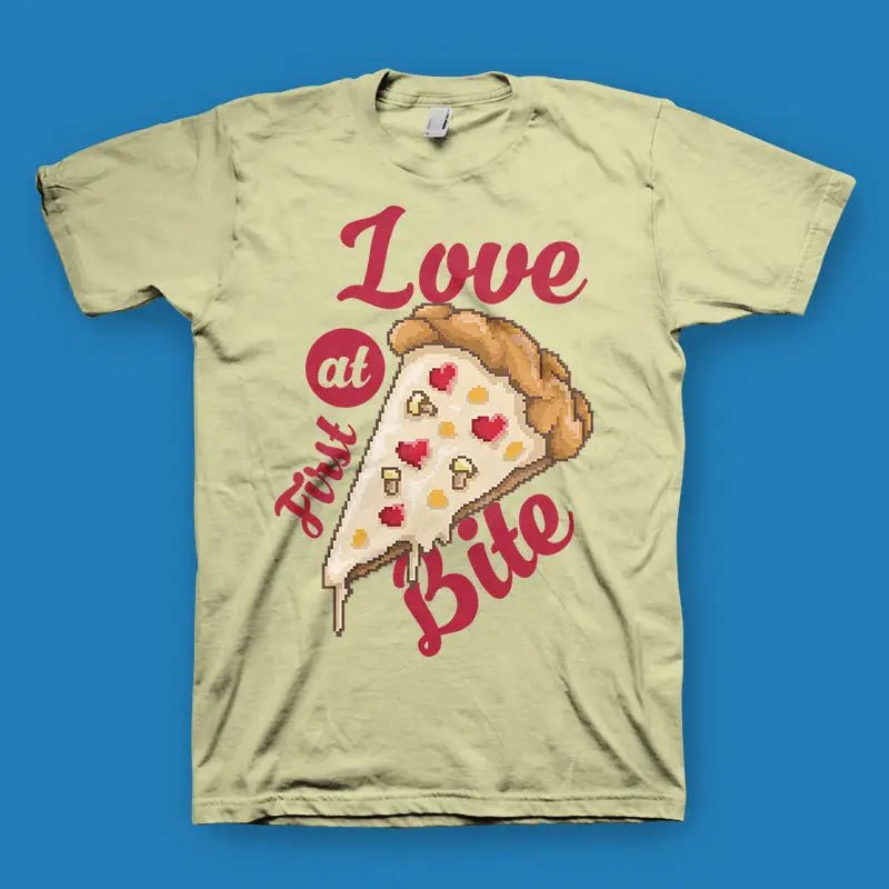 Love At First Bite Herren T-Shirt Unisex - tshirtladen - 