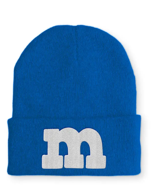 
                      
                        M Mütze Beanie perfekt für die kalte Jahreszeit - Blau
                      
                    