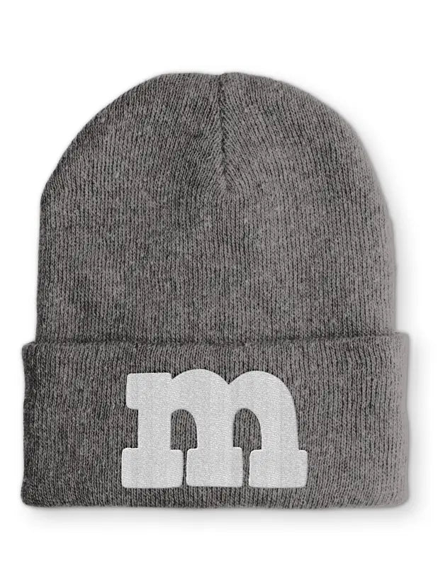 
                      
                        M Mütze Beanie perfekt für die kalte Jahreszeit - Grey
                      
                    