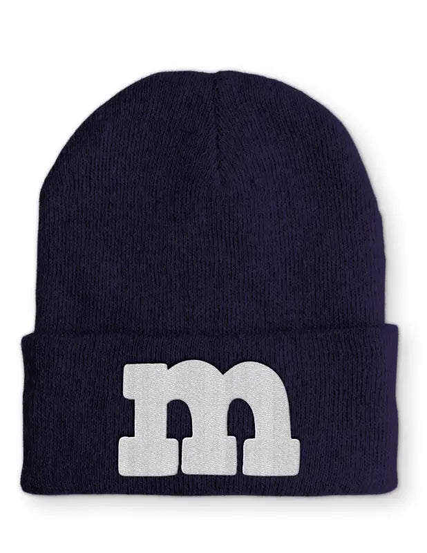 
                      
                        M Mütze Beanie perfekt für die kalte Jahreszeit - Navy
                      
                    