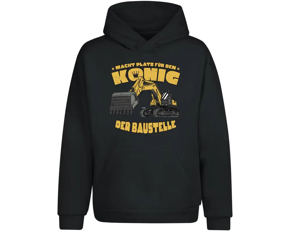 
                      
                        Macht Platz für den König der Baustelle Handwerker Hoodie Unisex - XS / Dunkelgrau
                      
                    