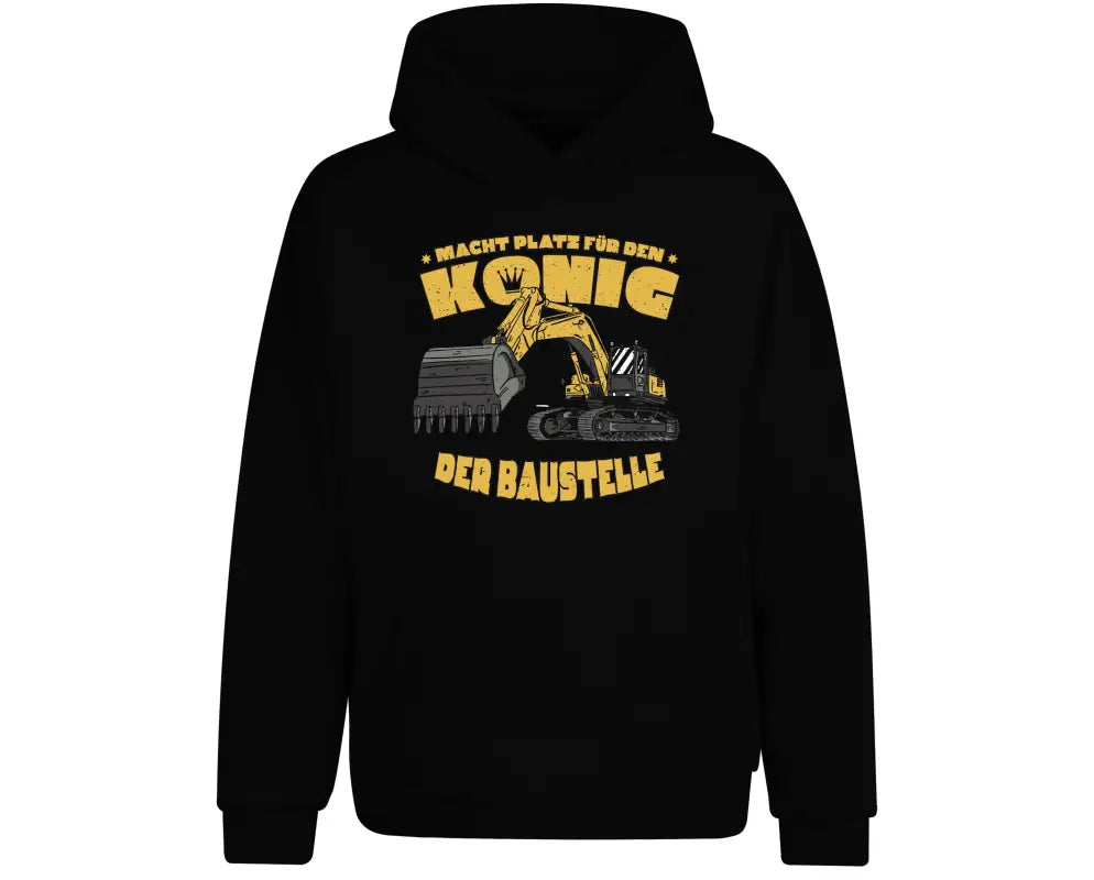 
                      
                        Macht Platz für den König der Baustelle Handwerker Hoodie Unisex - XS / Schwarz
                      
                    