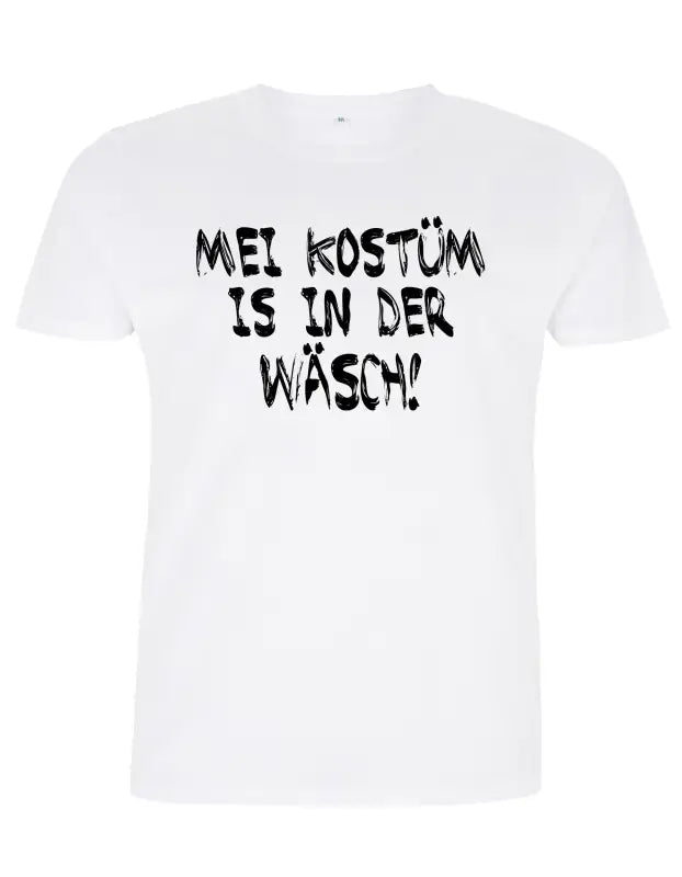 
                      
                        Mei Kostüm is in der Wäsch grau Herren T - Shirt - S / Weiss
                      
                    