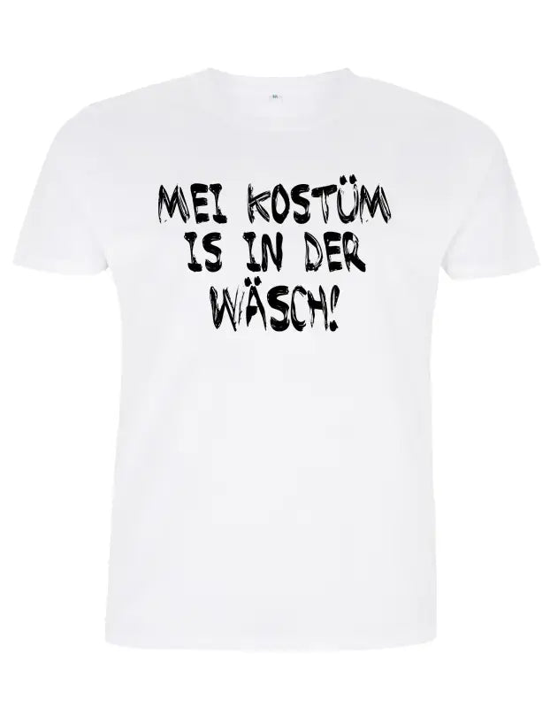 Mei Kostüm is in der Wäsch grau Herren T - Shirt - S / Weiss