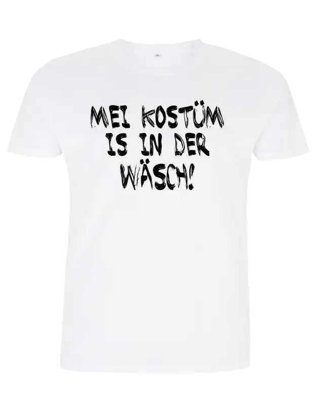 Mei Kostüm is in der Wäsch grau Herren T-Shirt - tshirtladen - 