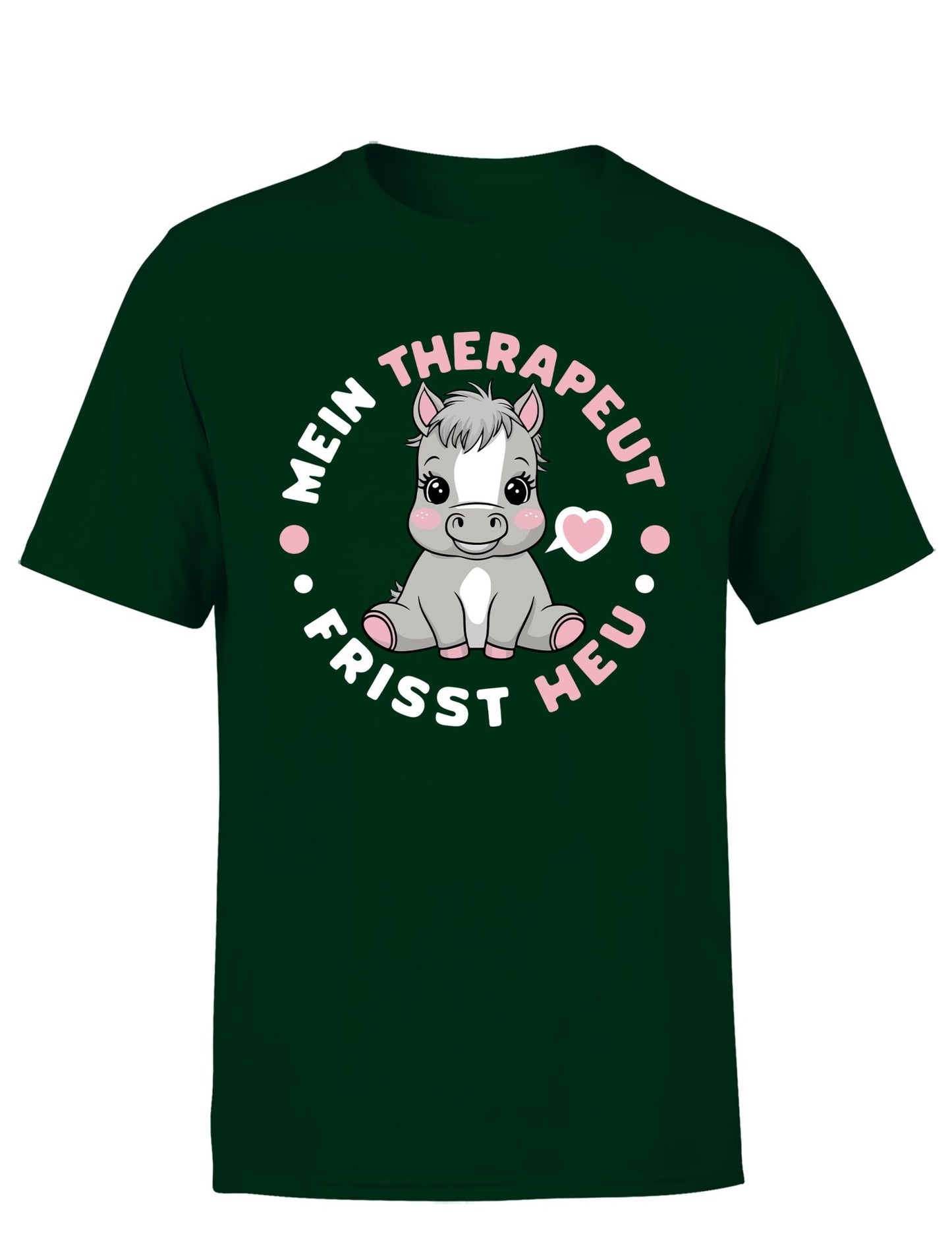 Mein Therapeut frisst Heu Herren T-Shirt - tshirtladen - T-Shirt