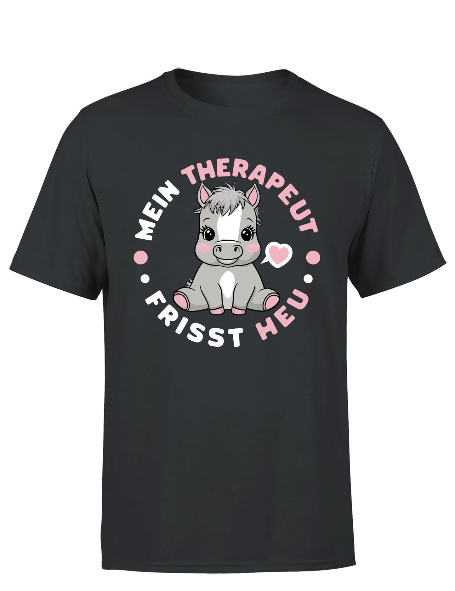 Mein Therapeut frisst Heu Herren T-Shirt - tshirtladen - T-Shirt