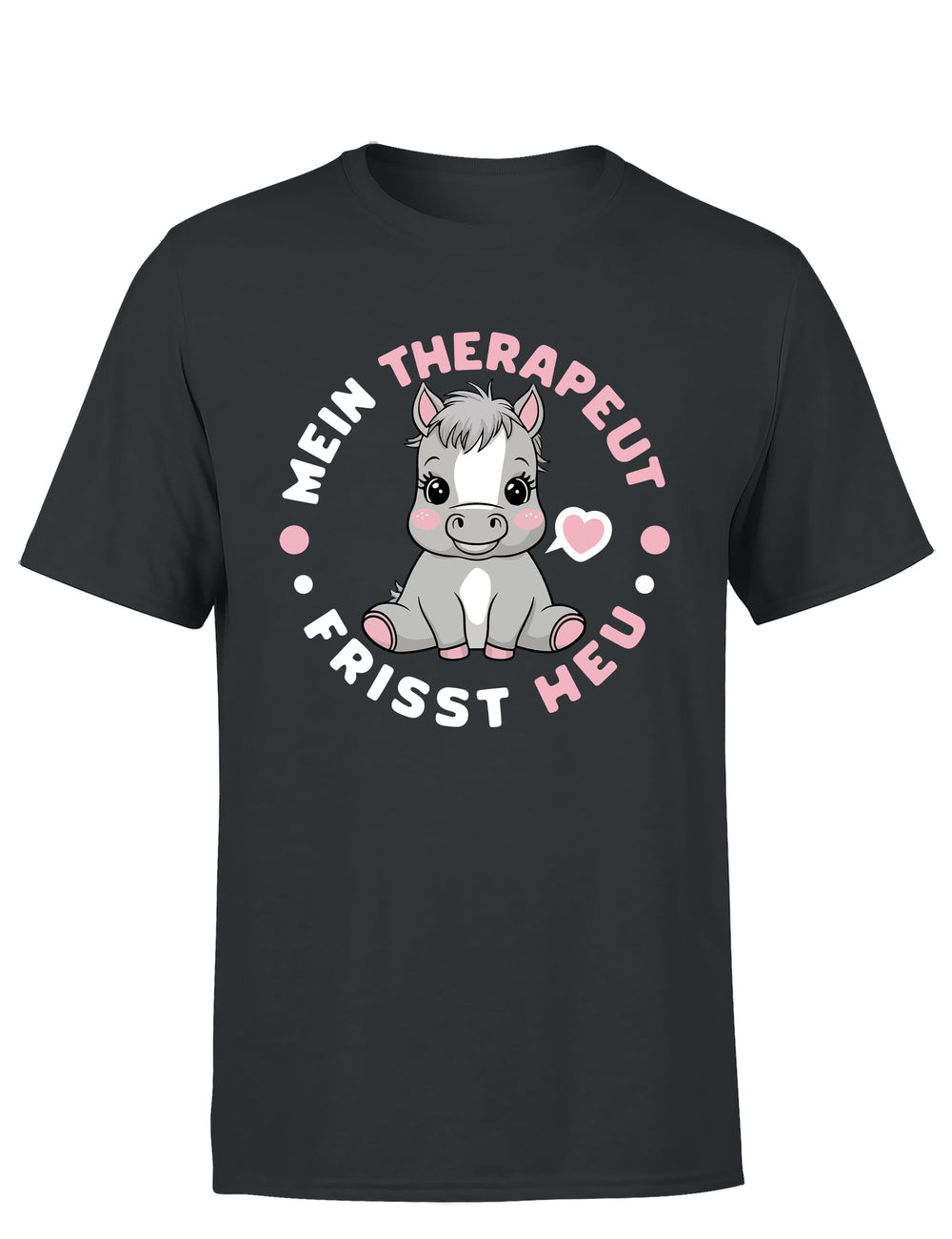 Mein Therapeut frisst Heu Herren T-Shirt - tshirtladen