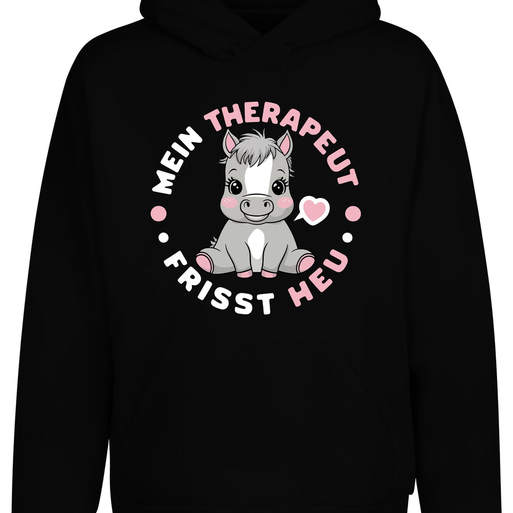 Mein Therapeut frisst Heu Hoodie Kapuzenpullover Unisex - tshirtladen