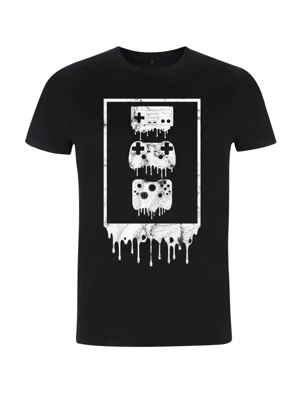 Melting Controllers Gamer Herren T - Shirt - S / Schwarz