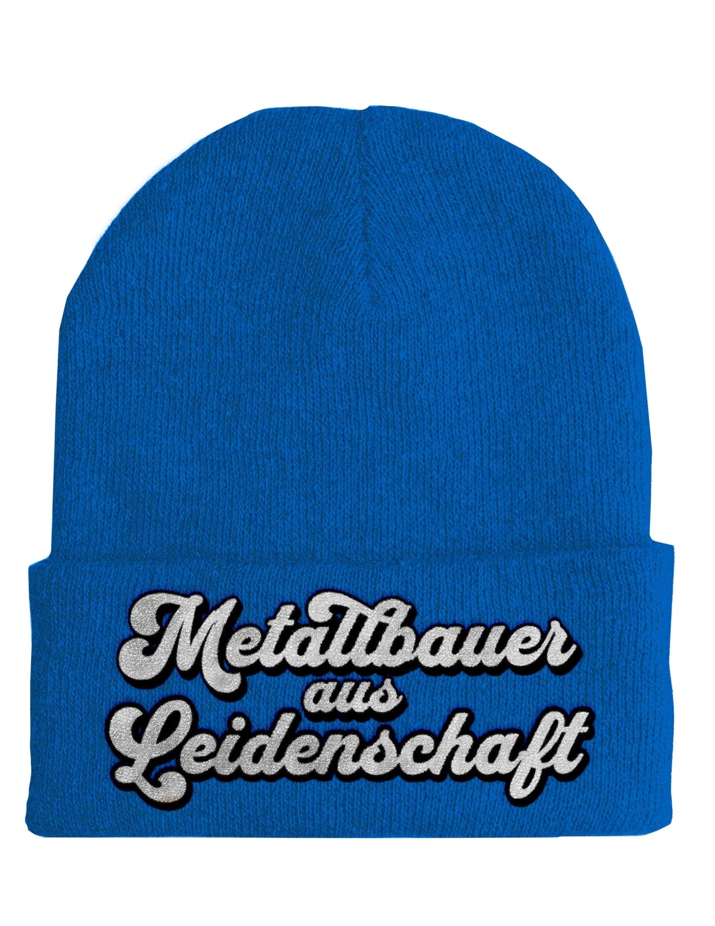 Metallbauer aus Leidenschaft - Beanie - Mütze mit Spruch - tshirtladen - Mütze