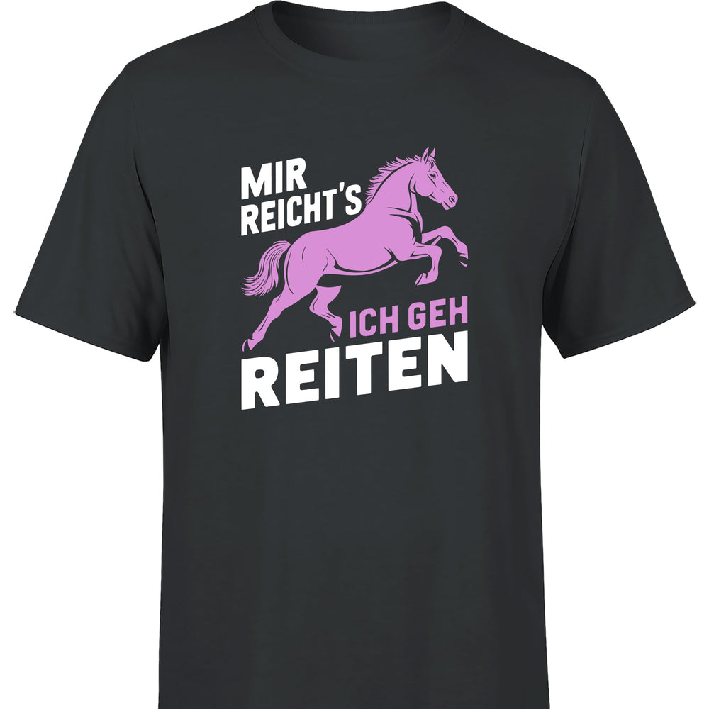 Mir reicht´s ich geh Reiten Herren T-Shirt - tshirtladen