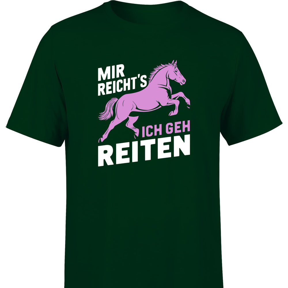 
                      
                        Mir reicht´s ich geh Reiten Herren T-Shirt - tshirtladen
                      
                    