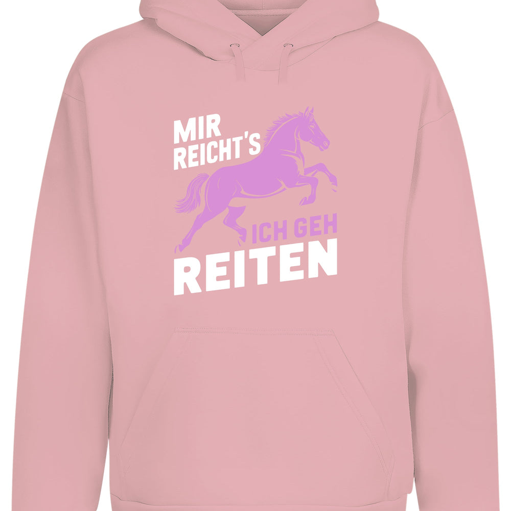 
                      
                        Mir reicht´s ich geh Reiten Hoodie Kapuzenpullover Unisex - tshirtladen
                      
                    