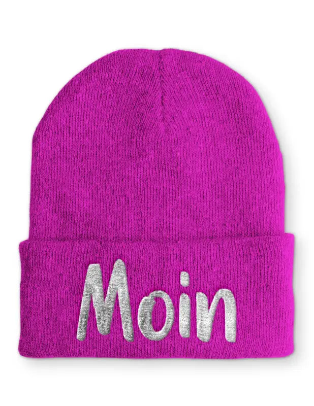 
                      
                        Moin Wintermütze Spruchmütze Beanie perfekt für die kalte Jahreszeit - Pink
                      
                    