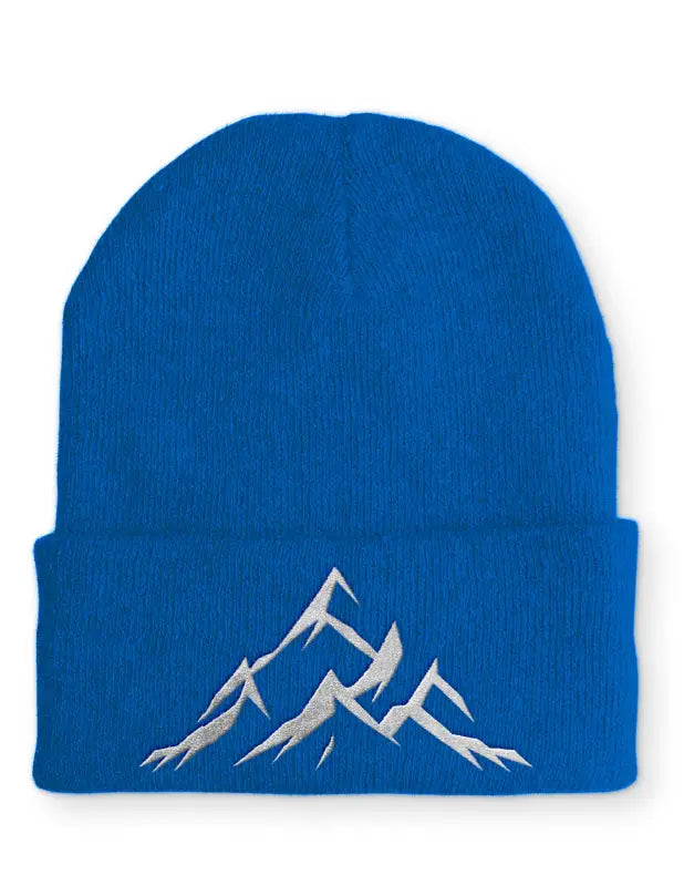 
                      
                        Mountains Berge Outdoor Statement Beanie Mütze mit Spruch - Royal
                      
                    