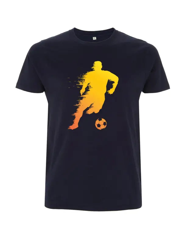 Multicolor Fußballer Herren T - Shirt - S / Navy