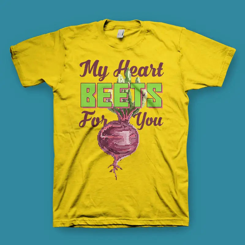 My Heart Beets For You Herren T - Shirt - XS