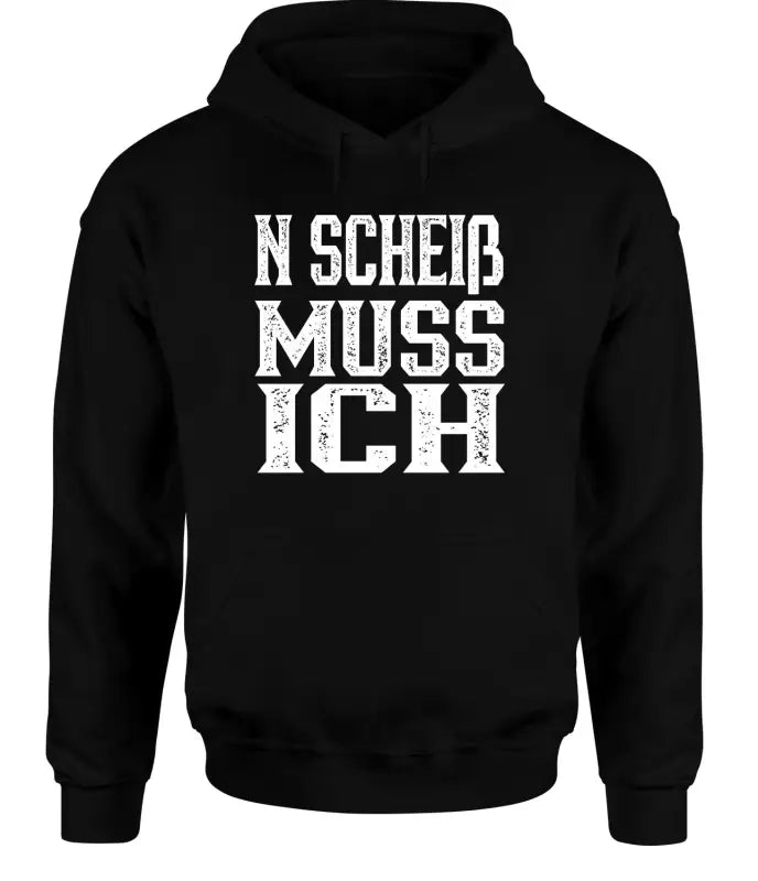 
                      
                        N scheiß muss ich Hoodie Unisex - XS / Schwarz
                      
                    