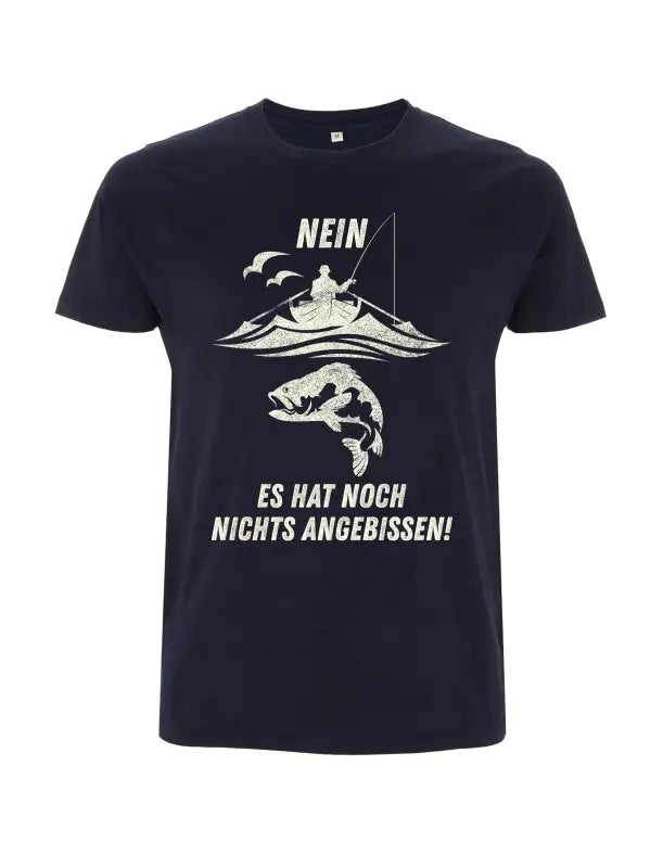 Nein Es hat noch nichts angebissen Angler Herren T - Shirt - S / Navy