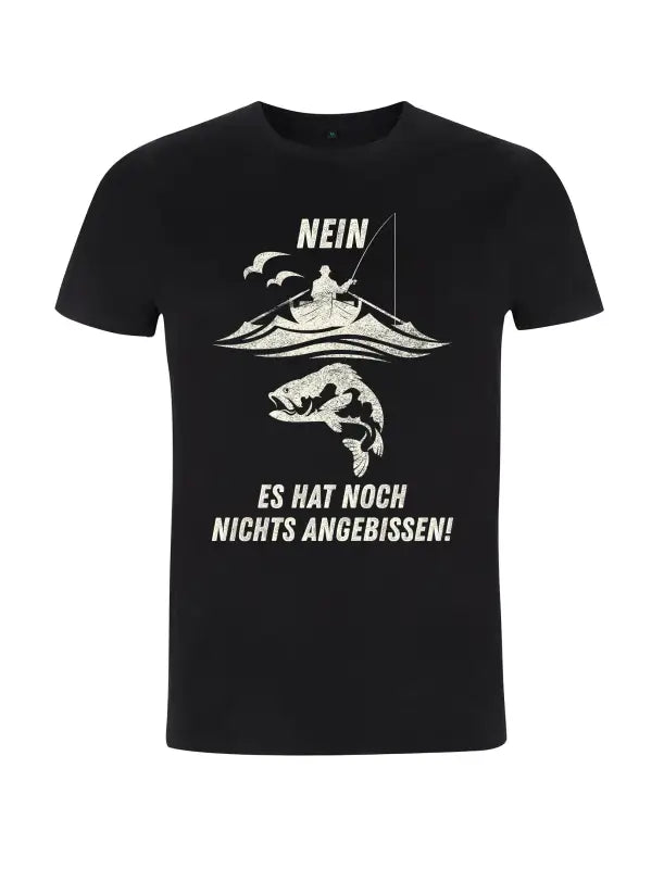 Nein Es hat noch nichts angebissen Angler Herren T - Shirt - S / Schwarz