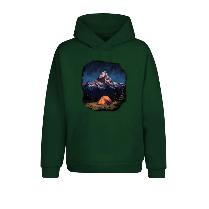 
                      
                        Night Tent Mitternacht Statement Hoodie Unisex - XS / Dunkelgrün
                      
                    