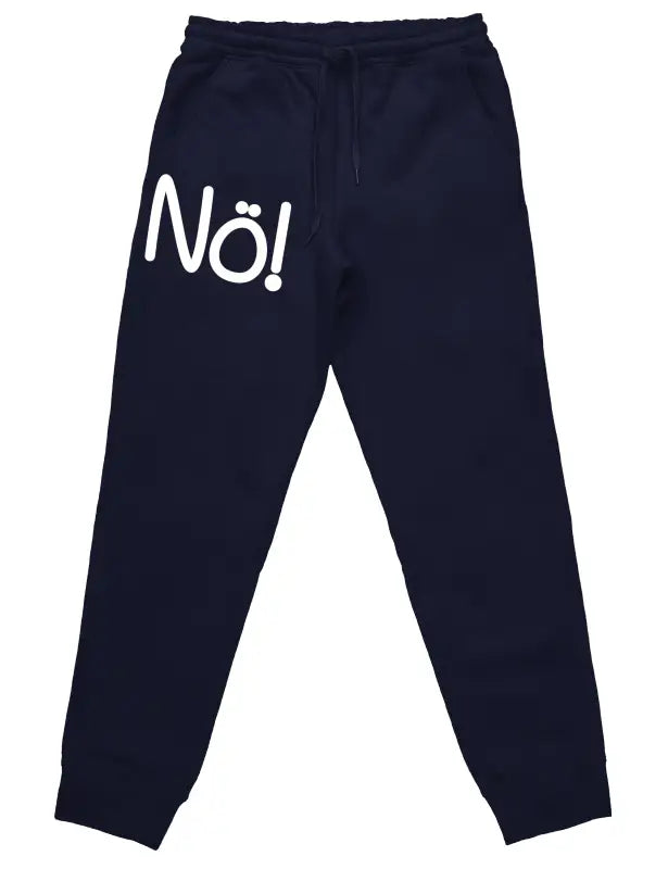 
                  
                    Nö! Jogginghose mit lustigem Spruch - Navy / S
                  
                