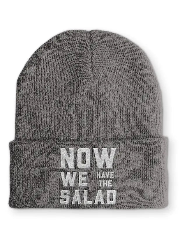 
                      
                        Now we have the Salad Beanie Statement Mütze mit Spruch - Grey
                      
                    